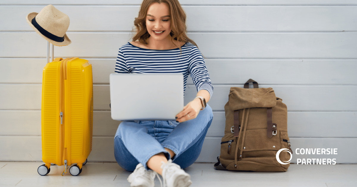 Visuele weergave van klantreis met Conversie Partners voor optimale conversie in online marketing.