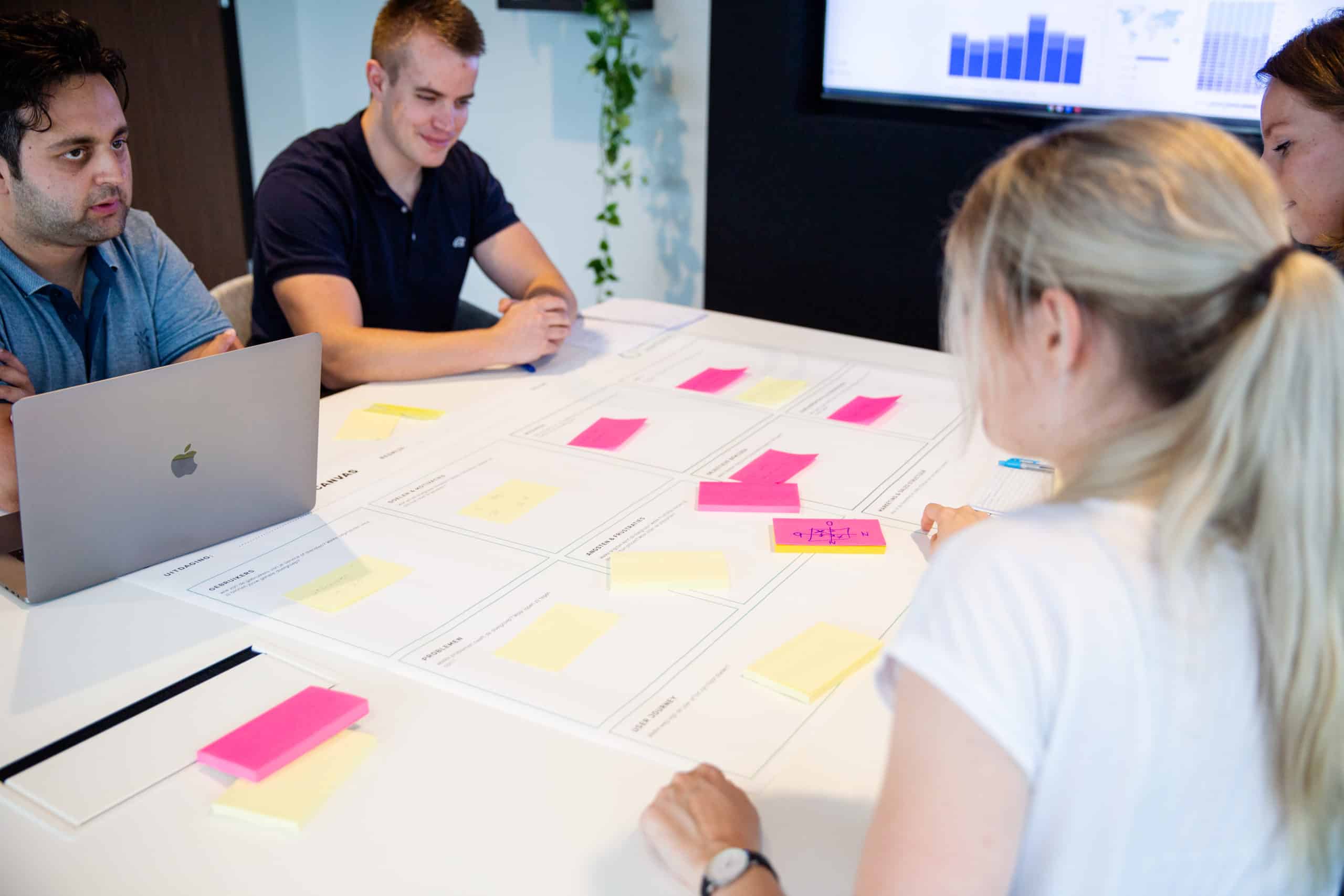 Online marketing dashboard in HubSpot met statistiekenweergave