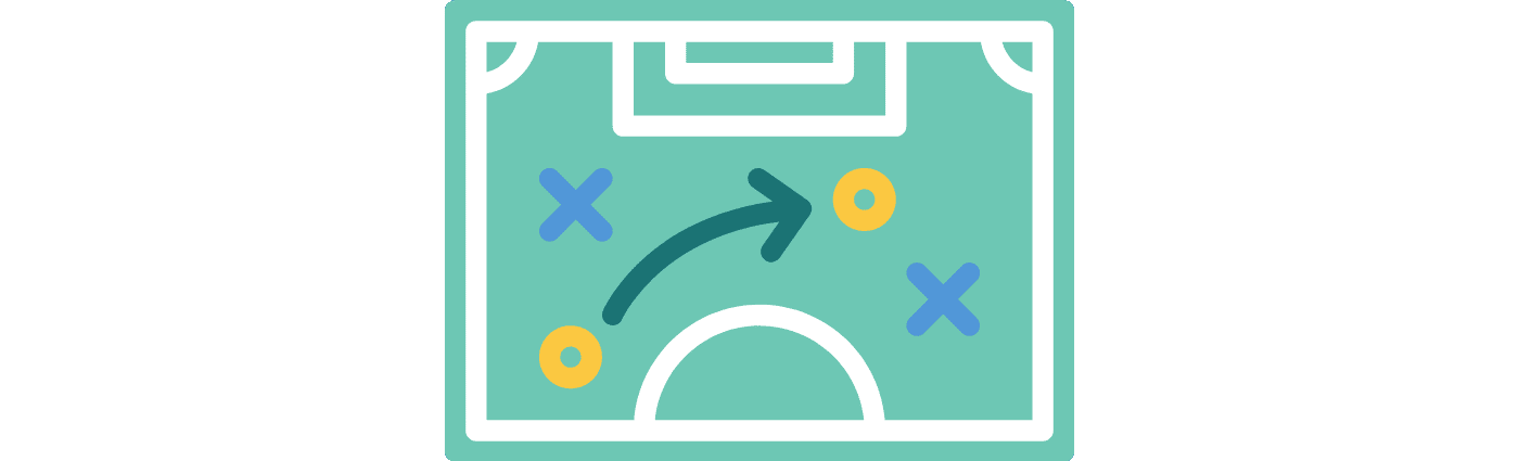 Grafisch ontwerp illustratie voor conversieoptimalisatie op websites