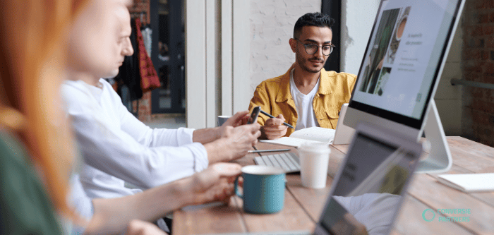 Online marketing strategie infographic van Conversie Partners