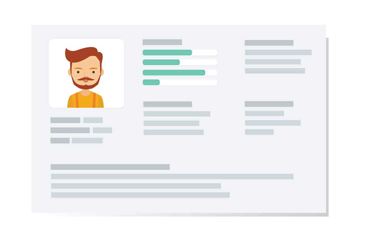 Illustratie van persona-creatie voor effectieve online marketing